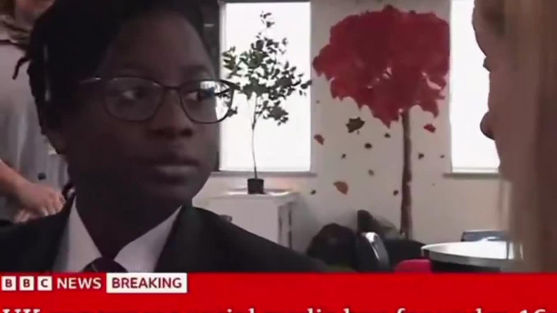 BBC asks a student what e’ll do after SNS ban📺