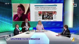 Capezzone: Flotilla finanziata da Hamas e a Telese Fascista rosso