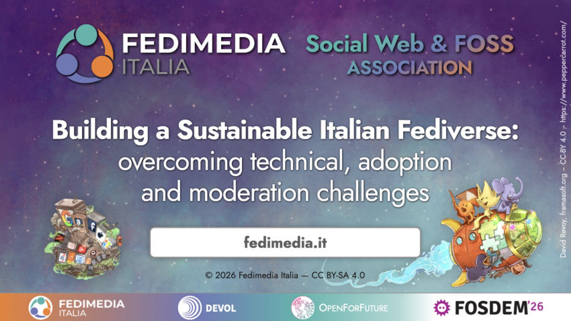 Fedimedia Italia at FOSDEM'26